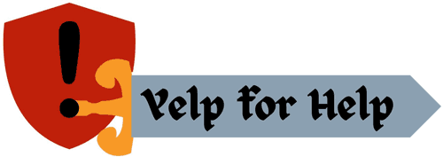 Yelp for Help logo